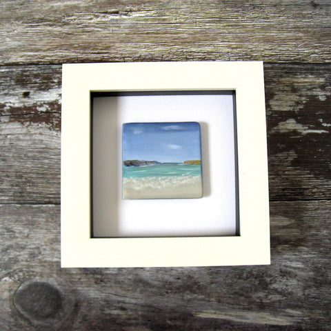 Shoreline - Fused Glass Painting