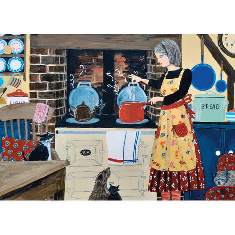 Marcella Cooper, A Pinch Of Salt, Blank Art Card