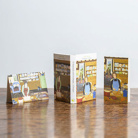 Marcella Cooper, Waiting For The Postie + Baking Day, Set of note cards