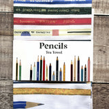 Pencil Collection - Tea Towel