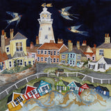As Waves Surged To Deserted Prom The Swallows Returned - Southwold - Limited Edition Giclee Print