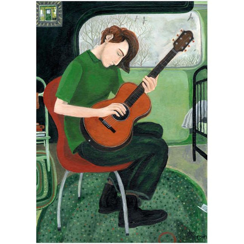 Dee Nickerson, The Guitar, Art Card