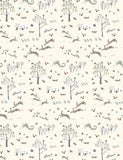Hares In The Snow - Gift Wrap - 1 Sheet