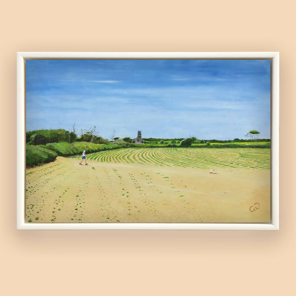 Covehithe Church (Nr Southwold) - Oil Painting
