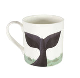 Whale & Tail Mug | two sided