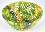 Sea Spray - fused glass bowl
