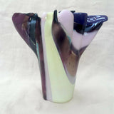 Pink and Purple Curly Vase