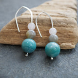 Amazonite Drop Earrings