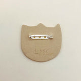 Kitten Brooch - Ceramic