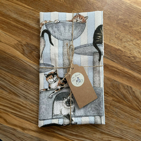 Cat Heaven - Tea Towel