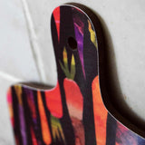 Purple Carrots - Mini Chopping Board