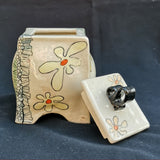 Wonderland Keepsake Box - handmade ceramic
