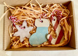 Handmade Ceramic Christmas Decorations - Set of 3