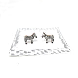 Zebra Earrings
