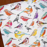 British Birds Tea Towel 5 - Freya Snow