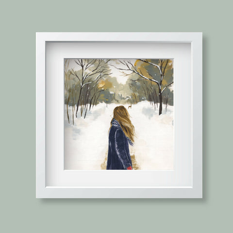 The Wood In Winter - Giclee Print