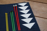 Patchwork Knitting Needle Wrap