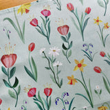 Spring Flowers Tea Towel 2 - Freya Snow