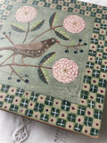 Bird And Flower Hand Painted Wooden Box