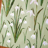Snowdrops Tea Towel 1 - Freya Snow