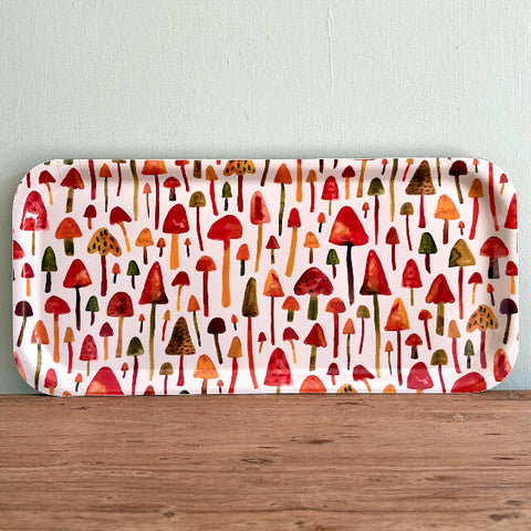 Mushrooms - Rectangle Tray