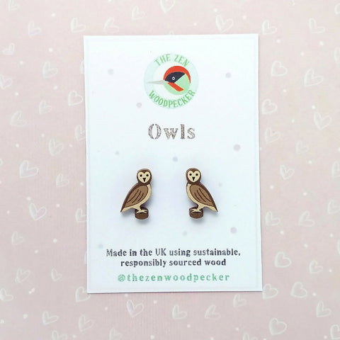 owl earrings