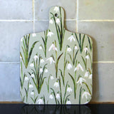 Snowdrops - Mini Chopping Board