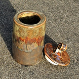 Rich Seam Keepsake Pot - handmade ceramic