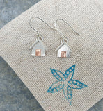 Beach Hut Earrings