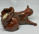 Red Squirrel - Handmade Ceramic Sculpture