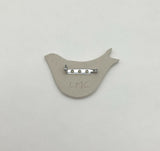 Bird Brooch - Ceramic