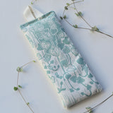 String of Hearts Eye Pillow - Block Printed By Hand