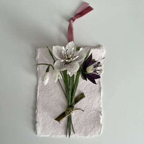 Winter Posy - Paper Sculpture