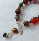 Pebble Gemstone Bracelet - Russet