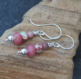 Pretty In Pink Dangle Earrings