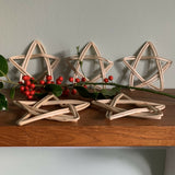 Willow Stars - Set of 5