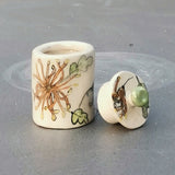 Seeds of Love Keepsake Pot - handmade ceramic