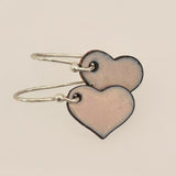 Earrings - Hearts - Pink