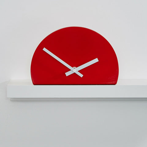 Unfinished clock - red - Thelermont Hupton