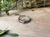 Silver Twig Ring by Curious Magpie Jewellery New (6)