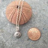 Silver Sea Urchin Pendant