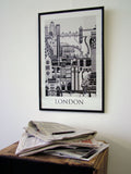 London poster scene