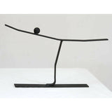 Warrior 3 Yoga Pose - Steel Sculpture