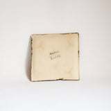 Sage plate underside - signed