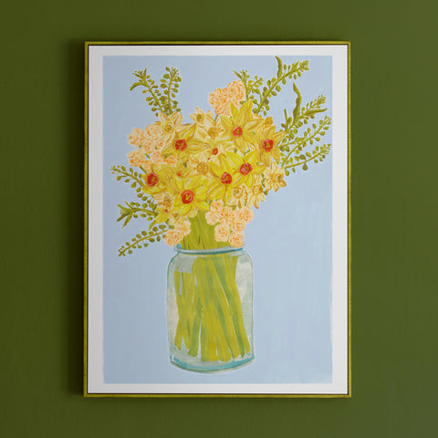 Framed-Narcissi-Border-greenbg
