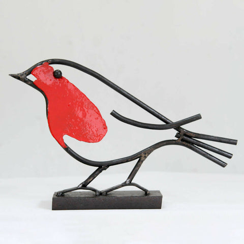 Robin Redbreast - Steel Sculpture