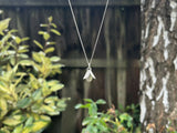 Silver Petal Necklace by Curious Magpie Jewellery (4)