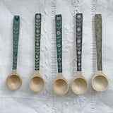 Pink House - Hand Painted Wooden Spoon