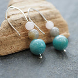 Amazonite Drop Earrings