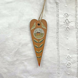 Winter House - Wooden Hanging Decoration